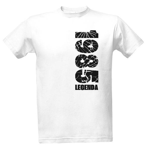 1985 legenda černé písmo