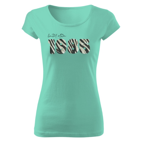 1985 limited edition zebra