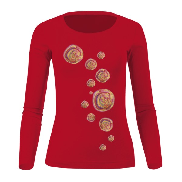 Tričko s potiskem Barevné kruhy