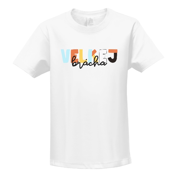 Barevný nápis Velkej brácha