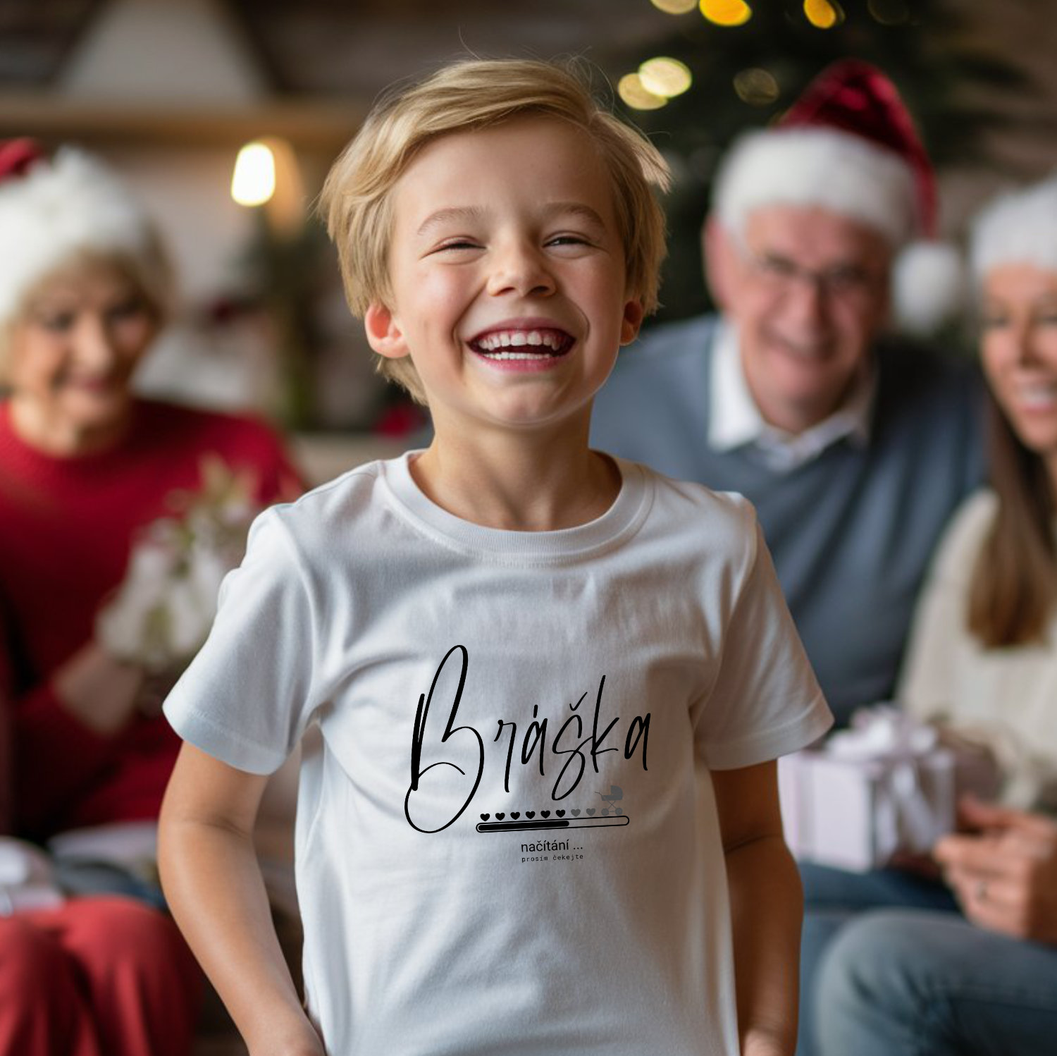 Tričko s potiskem Bráška - načítání