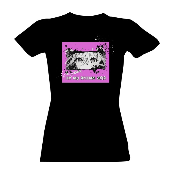Tričko s potiskem In My Anime Era varianta 1