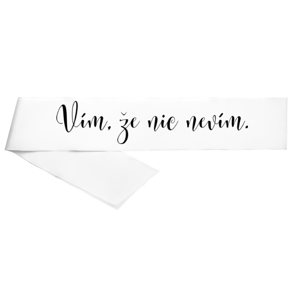 Maturant 2025 Vím že nic nevím