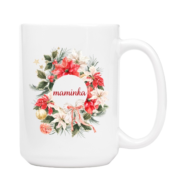 Maminka s vánoční tématikou