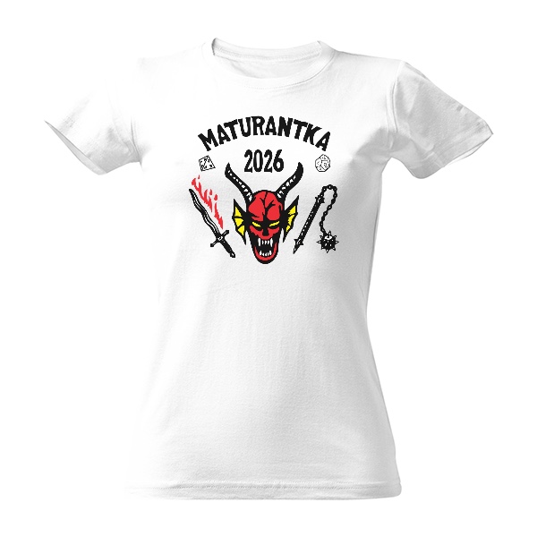 Maturantka 2026 na motivy Hellfire Club Stranger Things