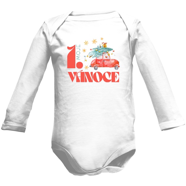 Moje první Vánoce červené auto