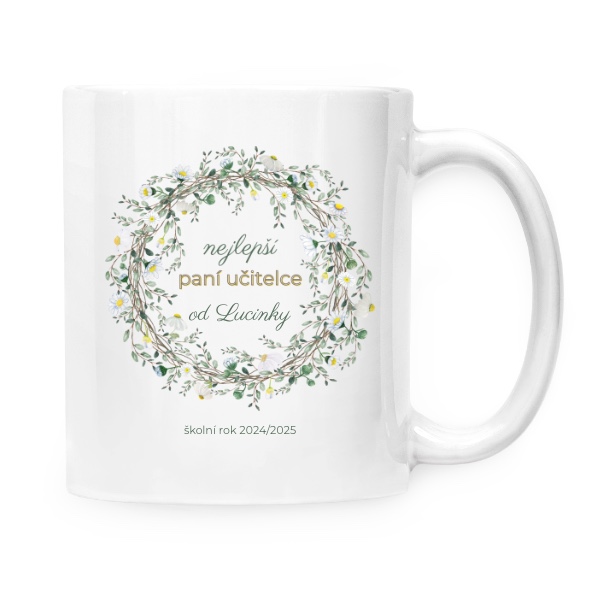 Nejlepší paní učitelce se jménem dítěte