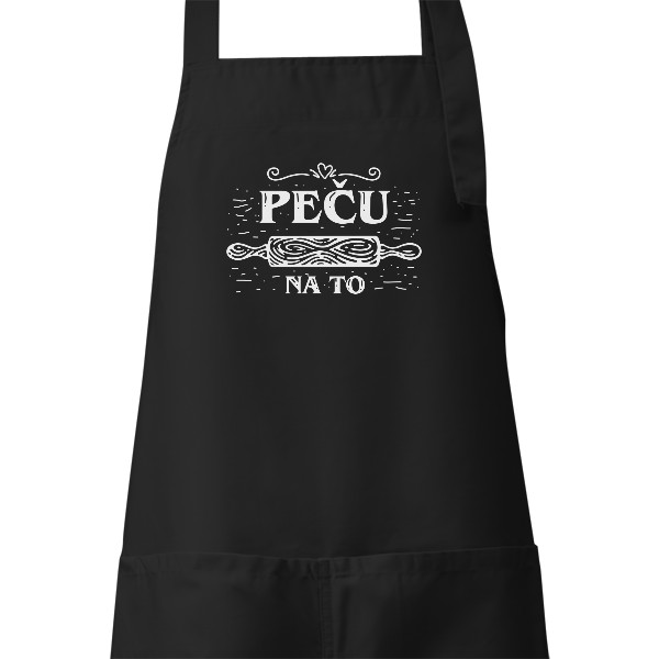 Zástěra s potiskem Pekařka