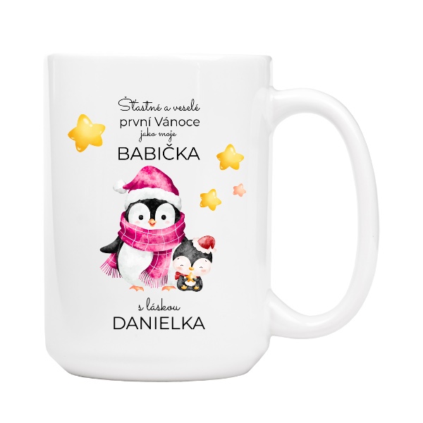 První Vánoce jako babička se jménem vnoučete a rokem