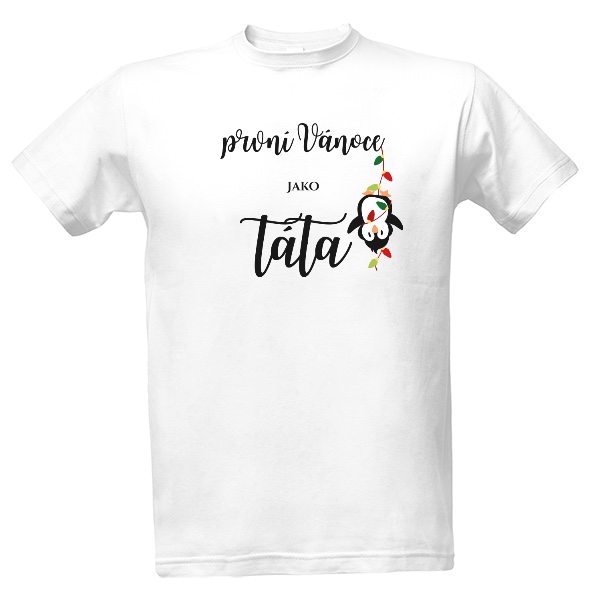 První Vánoce jako táta s tučnákem