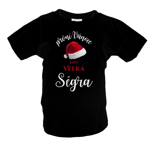 První Vánoce jako velká ségra Santova čepice a rok