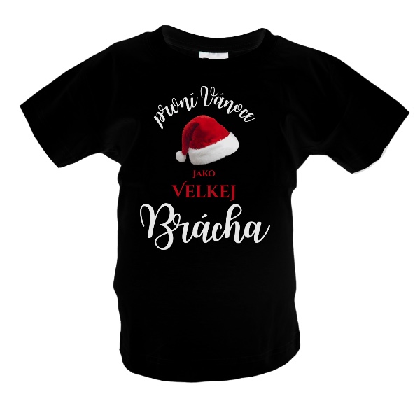 První Vánoce jako velkej brácha Santova čepice a rok