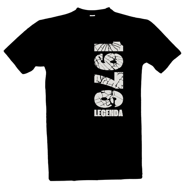 Tričko s potiskem Rok 1976 legenda