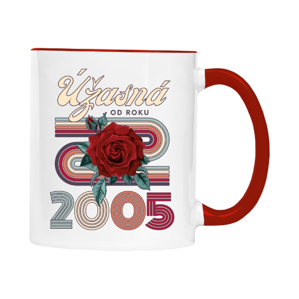 Úžasná od roku 2005 s růží