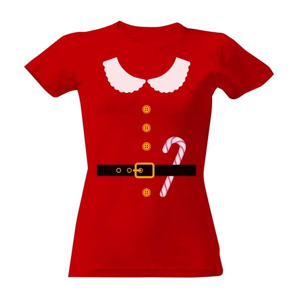 Vánoční skřítek žena varianta 1