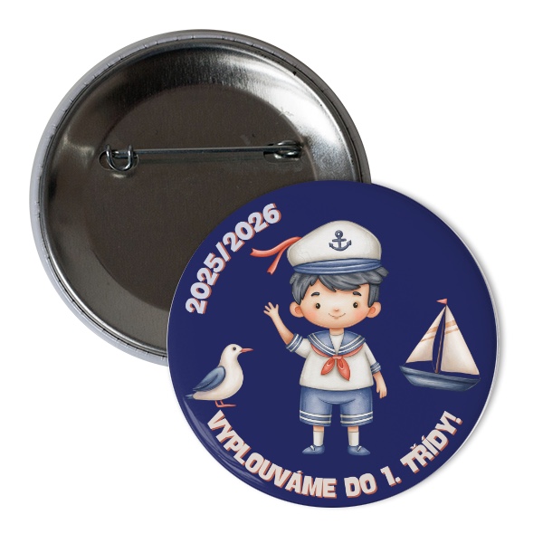 Vyplouváme do první třídy chlapeček