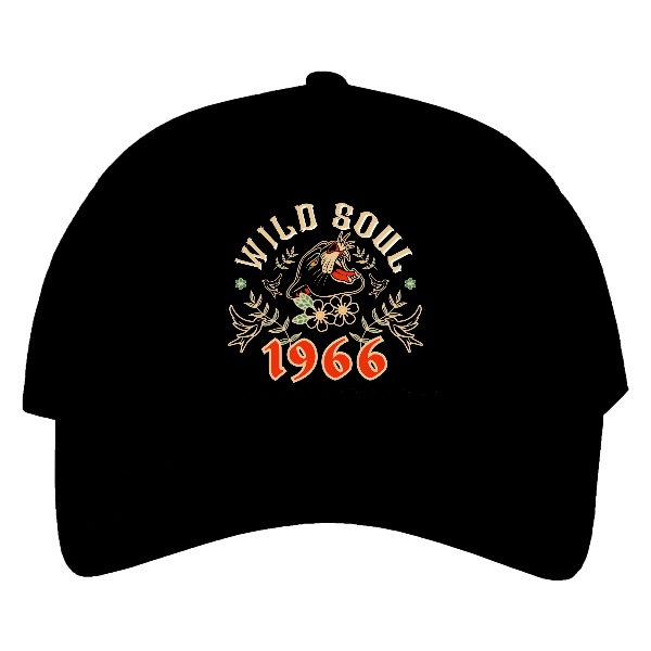 Wild Soul s panterem a rokem narození 1966 retro design