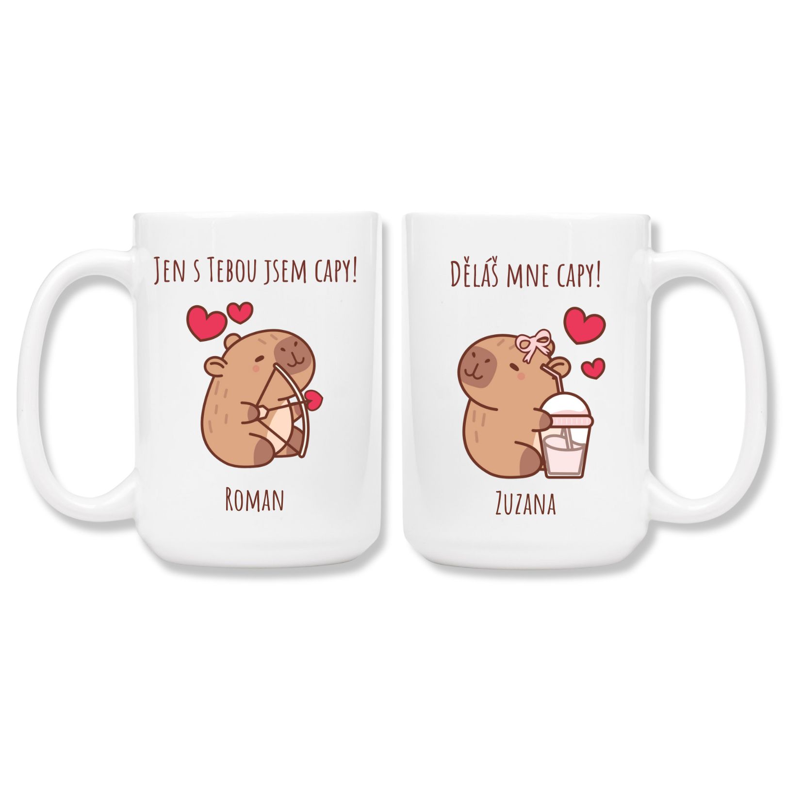 Zamilovaná capybara se jménem pro dívku